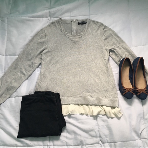 MUST GO πHPπ Central Park West Layered Sweater - Picture 1 of 4